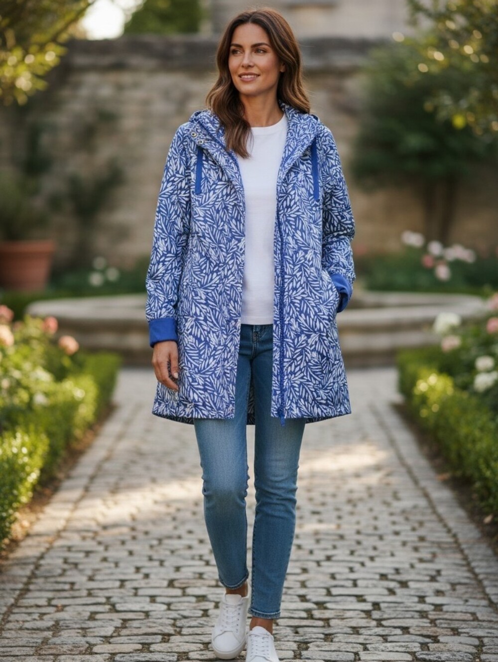 Dunnes Ireland lightweight roll‎ sleeve jacket Size Small D92